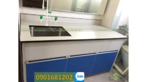 Bàn thí nghiệm có bồn rửa