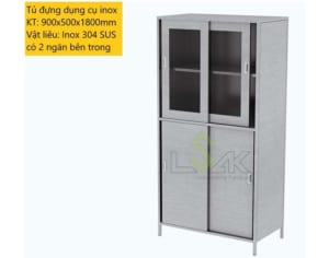 tủ đựng dụng cụ inox