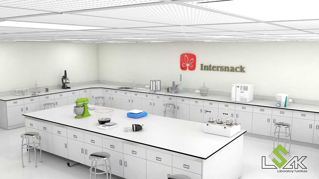 Phối cảnh 3D phòng lab Nhà máy Chế biến hạt điều Intersnack