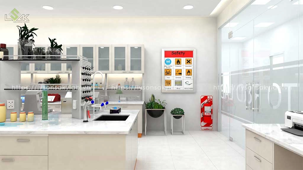 Thiết kế phòng thí nghiệm Công ty Del Tech