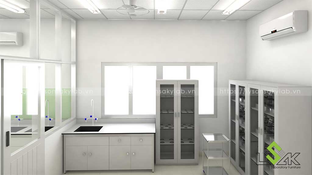 Thiết kế phòng thí nghiệm Khoa Y Trường Đại Học Hồng Bàng
