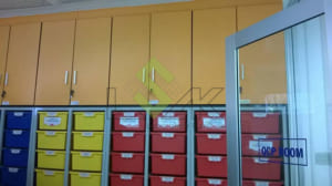Kệ lưu mẫu dạng hộp