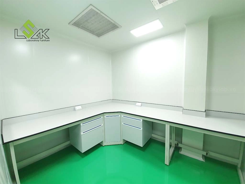 Bàn giao nội thất phòng thí nghiệm mỹ phẩm ở Vĩnh Long