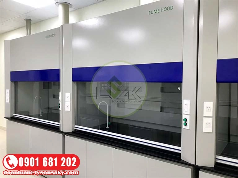 Laboratory Fume Hood Chemical Exhaust Hood cong ty Maxihub