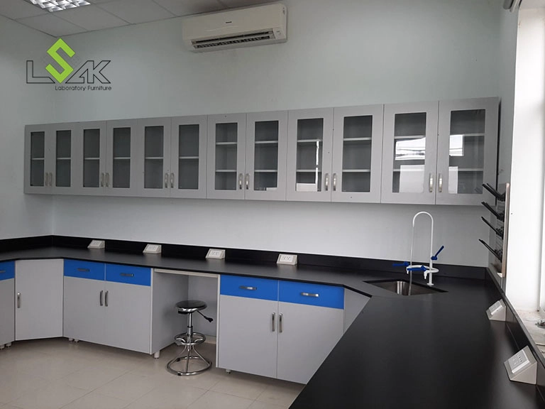 Thi công nội thất phòng lab Trang trại bò sữa Vinamilk Tây Ninh