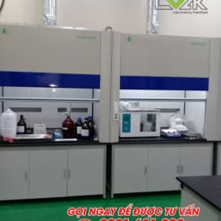 Tủ hút khí độc phòng lab phòng QC nhà máy Kolon Industries Việt Nam