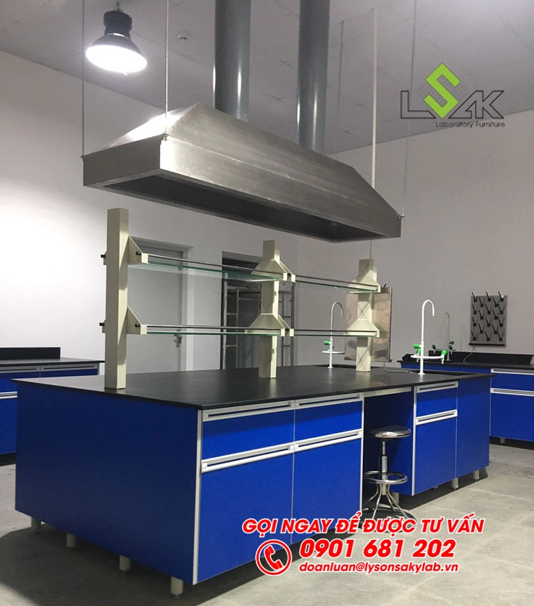 Chụp hút mùi inox phòng thí nghiệm