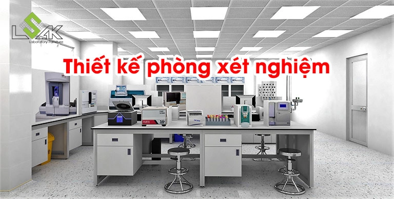 Thiết kế phòng xét nghiệm
