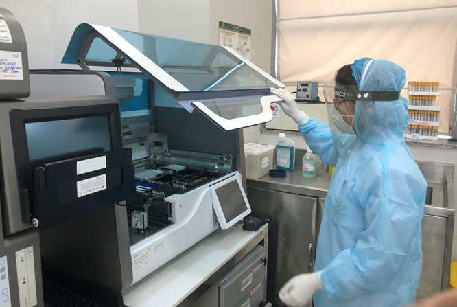 Máy tách chiết tự động RT-PCR