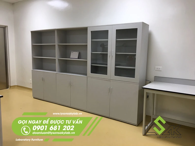 Tủ đựng tài liệu hồ sơ văn phòng bằng gỗ công nghiệp