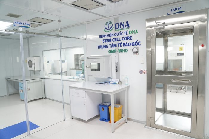 Phòng LAB đạt chuẩn GMP WHO tại Bệnh viện Quốc tế DNA.