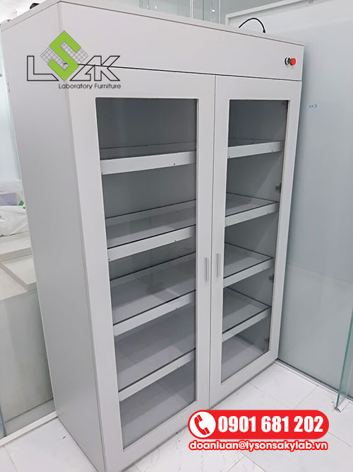 Tủ đựng hóa chất / chemical cabinets 1200x500x1800mm DxRxC