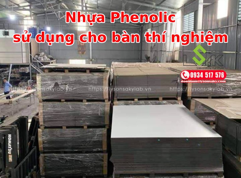 Nhựa Phenolic sử dụng cho bàn thí nghiệm