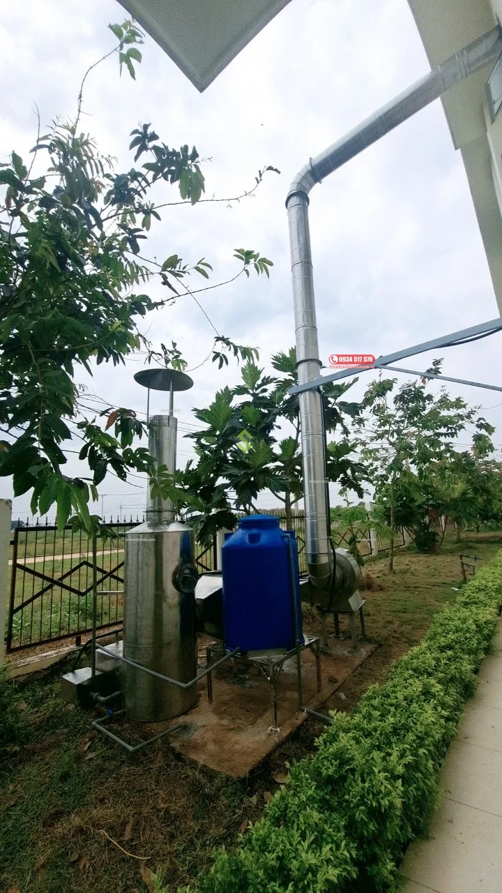 Lắp đặt hệ thống hút mùi phòng thí nghiệm thủy sản GrowMax — Thủy sản