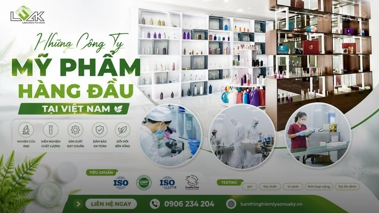 nhung cong ty my pham hang dau tai viet nam