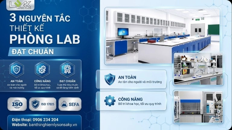 thiet ke phong lab dat chuan