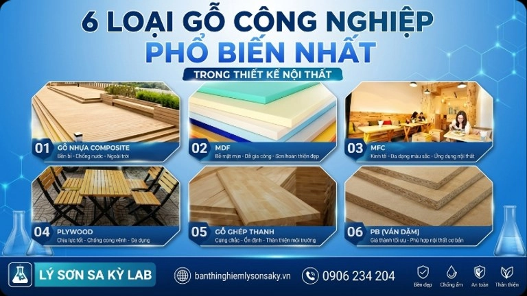 6 loai go cong nghiep pho bien nhat trong thiet ke noi that