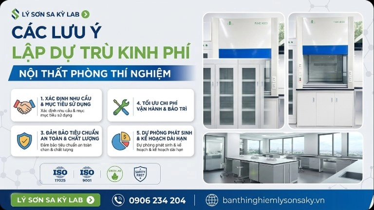 cac luu y lap du tru kinh phi noi that phong thi nghiem