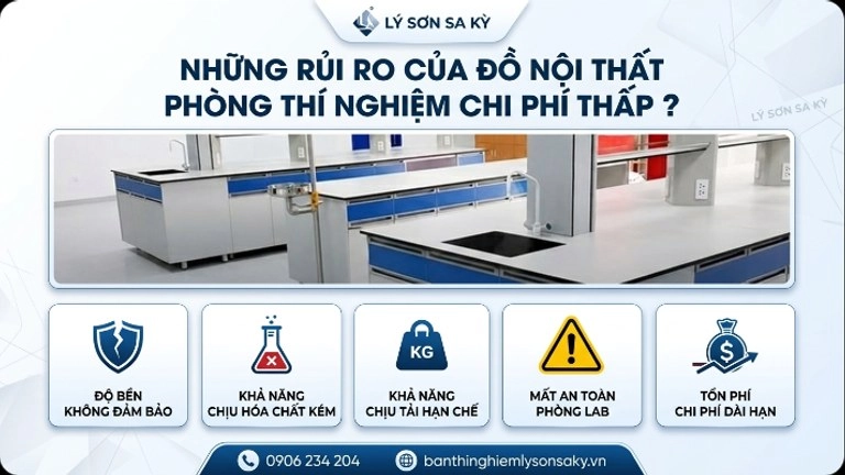 nhung rui ro cua do noi that phong thi nghiem chi phi thap la gi