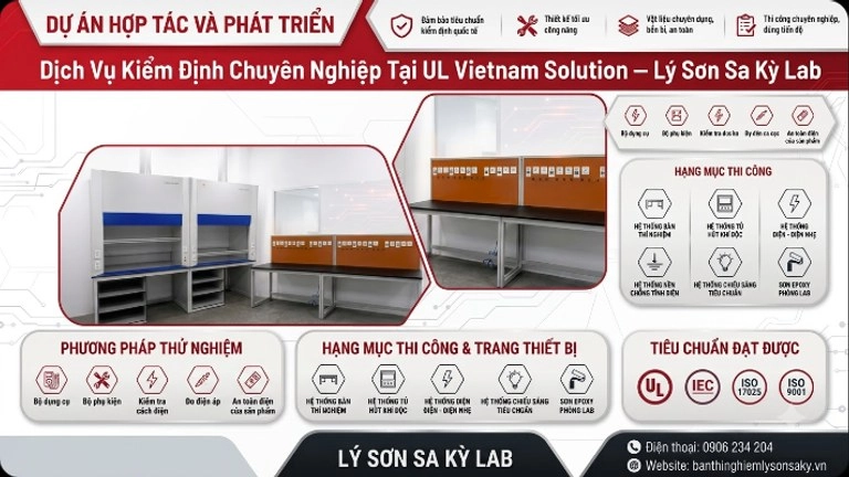 dich vu kiem dinh chuyen nghiep tai ul viet nam solution ly son sa ky lab