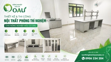 Thiết kế và thi công nội thất phòng thí nghiệm cho Nông nghiệp Hữu cơ OAU