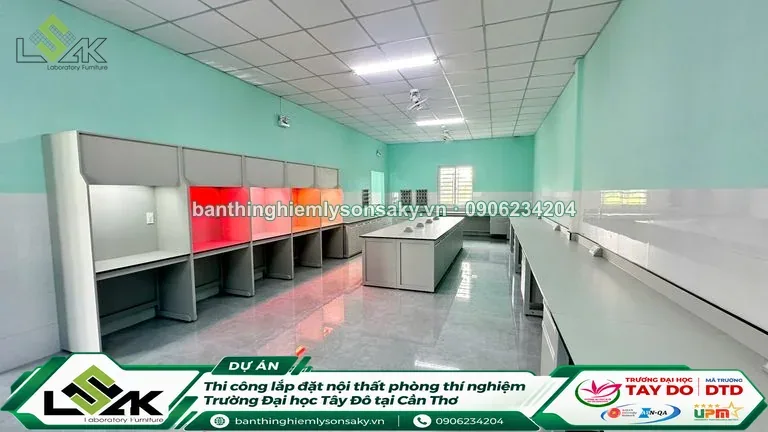 Bàn cảm quan bàn chuẩn bị mẫu