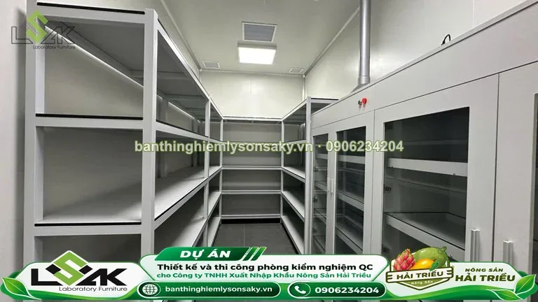 Hệ kệ và tủ dụng cụ cánh kính