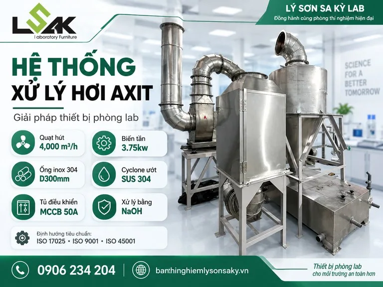 Hệ thống xử lý hơi axit