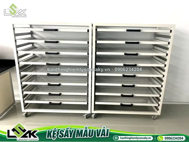 Kệ sấy mẫu vải - 1