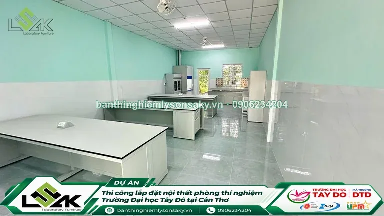 Toàn cảnh phòng thí nghiệm