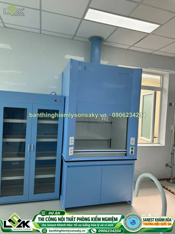 Tủ hút khí độc tủ đựng hóa chất